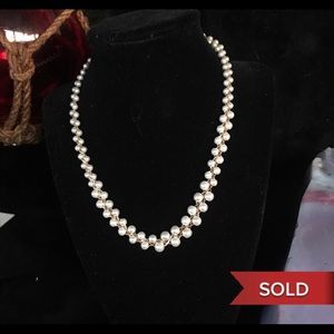 ❌SOLD❌VINTAGE Double Strand Pearls With 10k Gold
